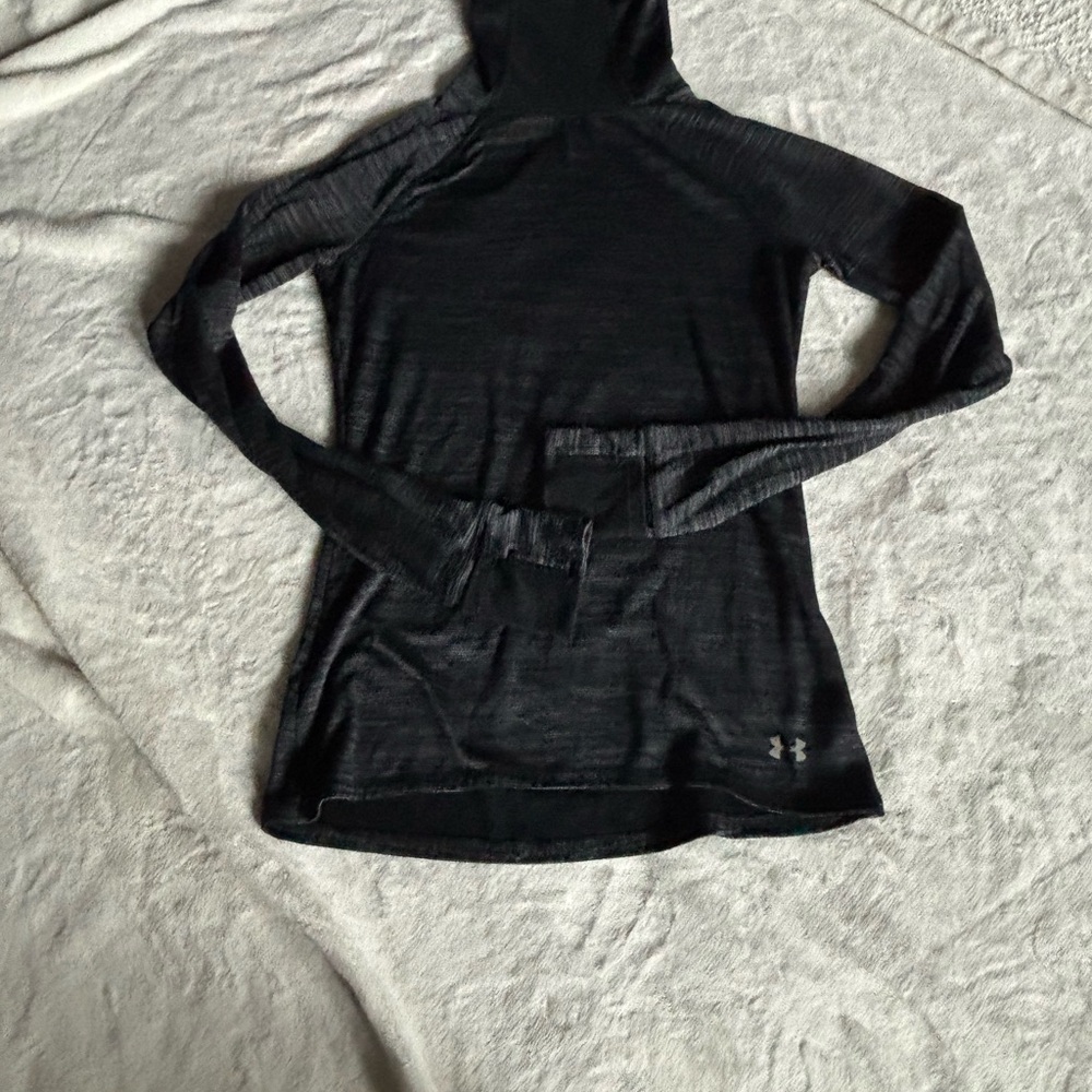 Under Armour Charcoal Striped Turtleneck
